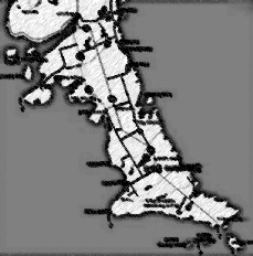 Map of Lyndesfarne